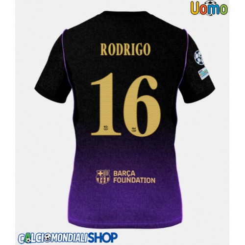 Maglie da calcio Barcelona Rodri Hernandez #16 Seconda Maglia 2026-27 Manica Corta
